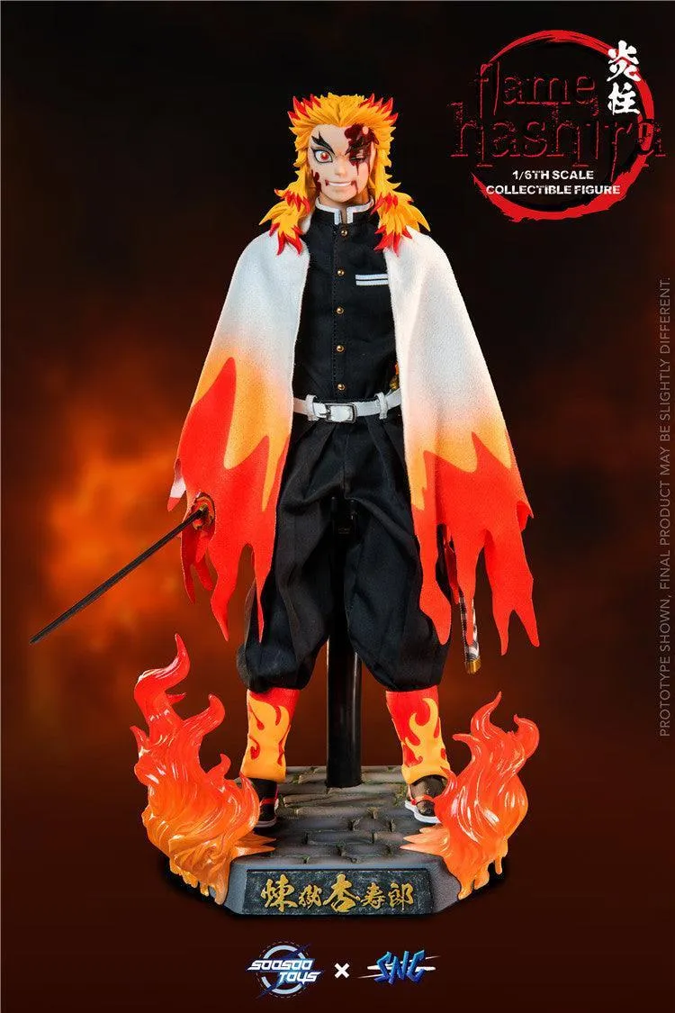 1:6 Flame Hashira Action Figure