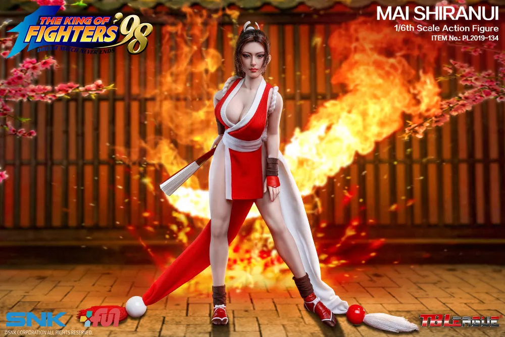 1:6 King Of Fighters 98 KOF MAI SHIRANUI Collectables Video Game Figure Phicen TBLeague