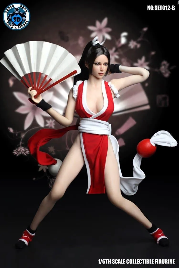 1:6 Mai Shiranui Red Seamless Figure