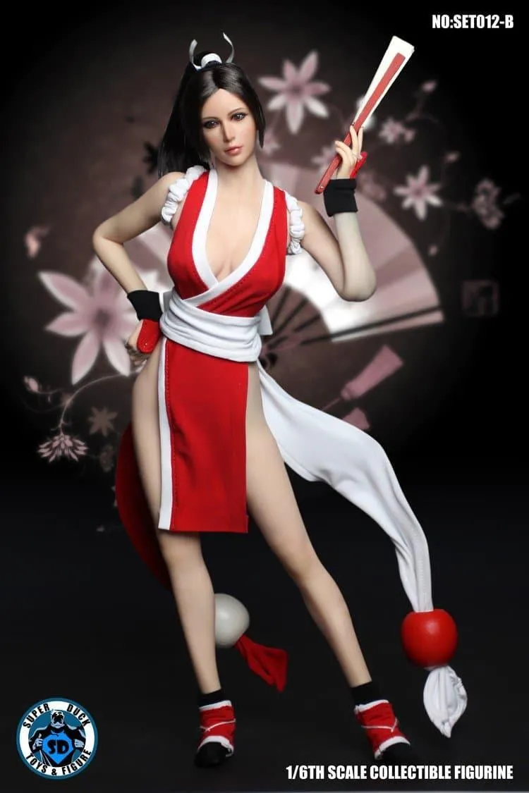 1:6 Mai Shiranui Red Seamless Figure