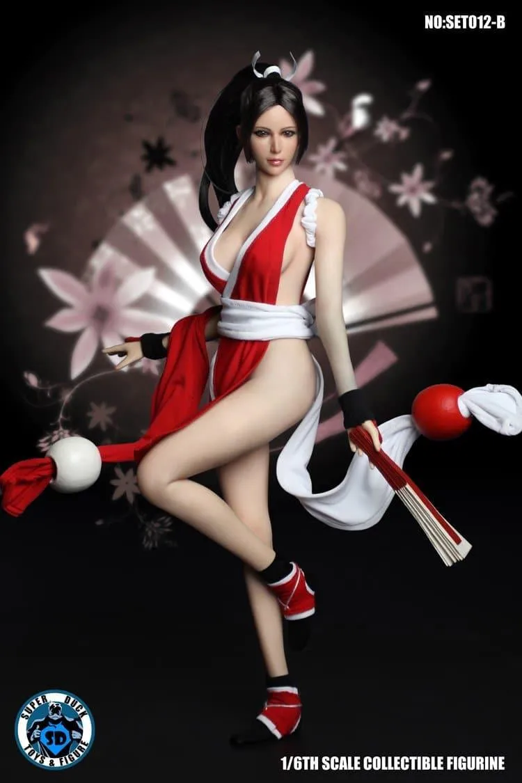 1:6 Mai Shiranui Red Seamless Figure