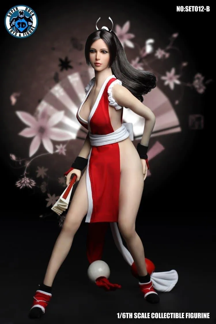 1:6 Mai Shiranui Red Seamless Figure