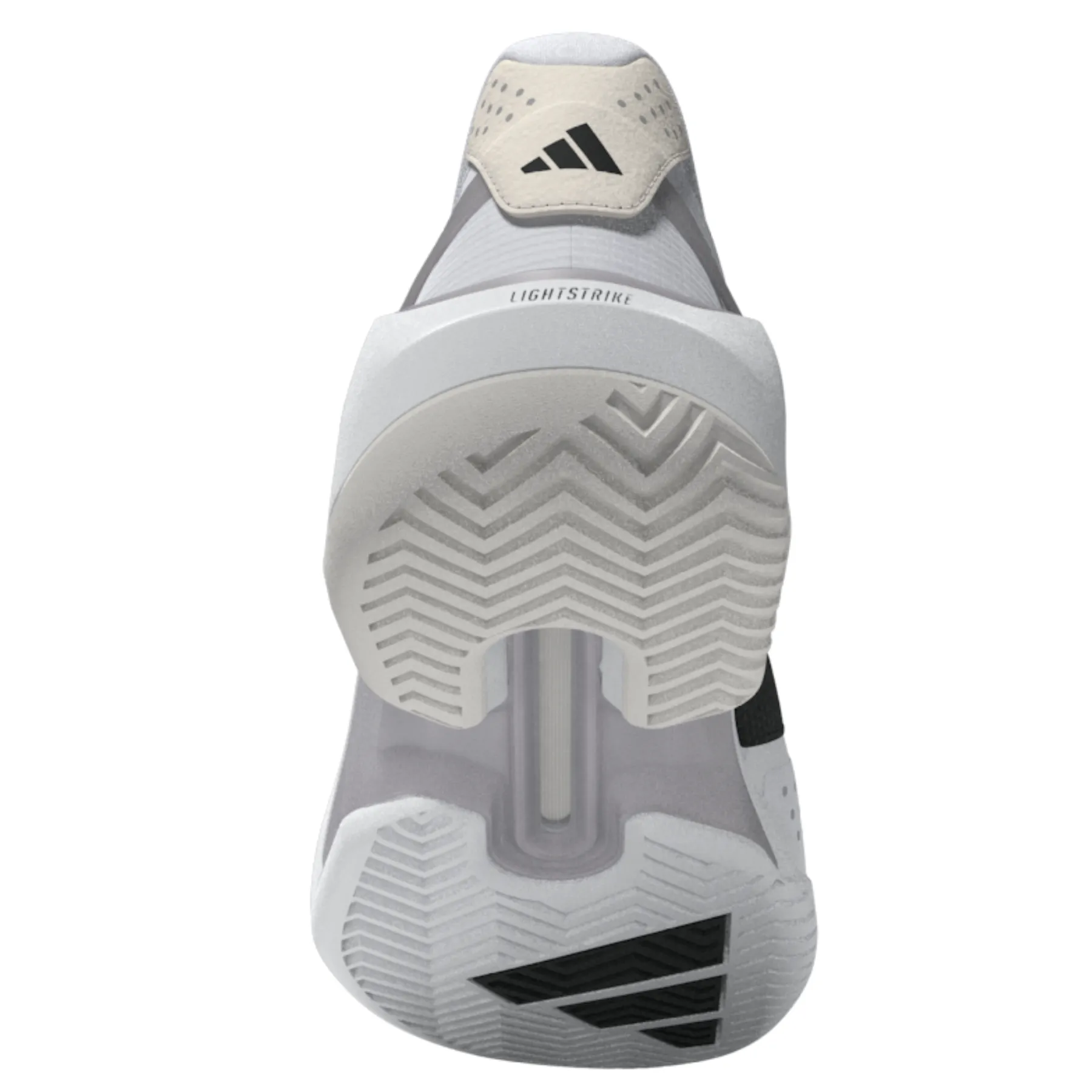 Adidas Adizero Ubersonic 5M Men Tennis Shoes - Cloud White / Core Black / Silver Metallic