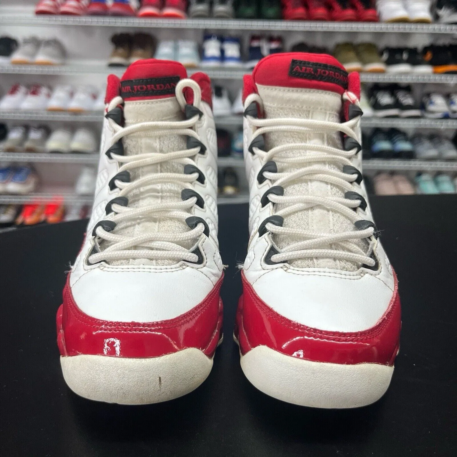 Air Jordan 9 Retro Gym Red GS White 302359-160 Kids Size 5Y