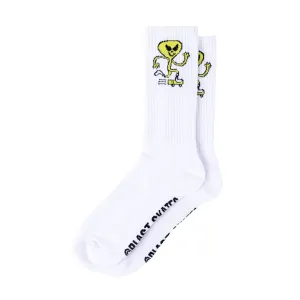 Alien Mascot Crew Socks