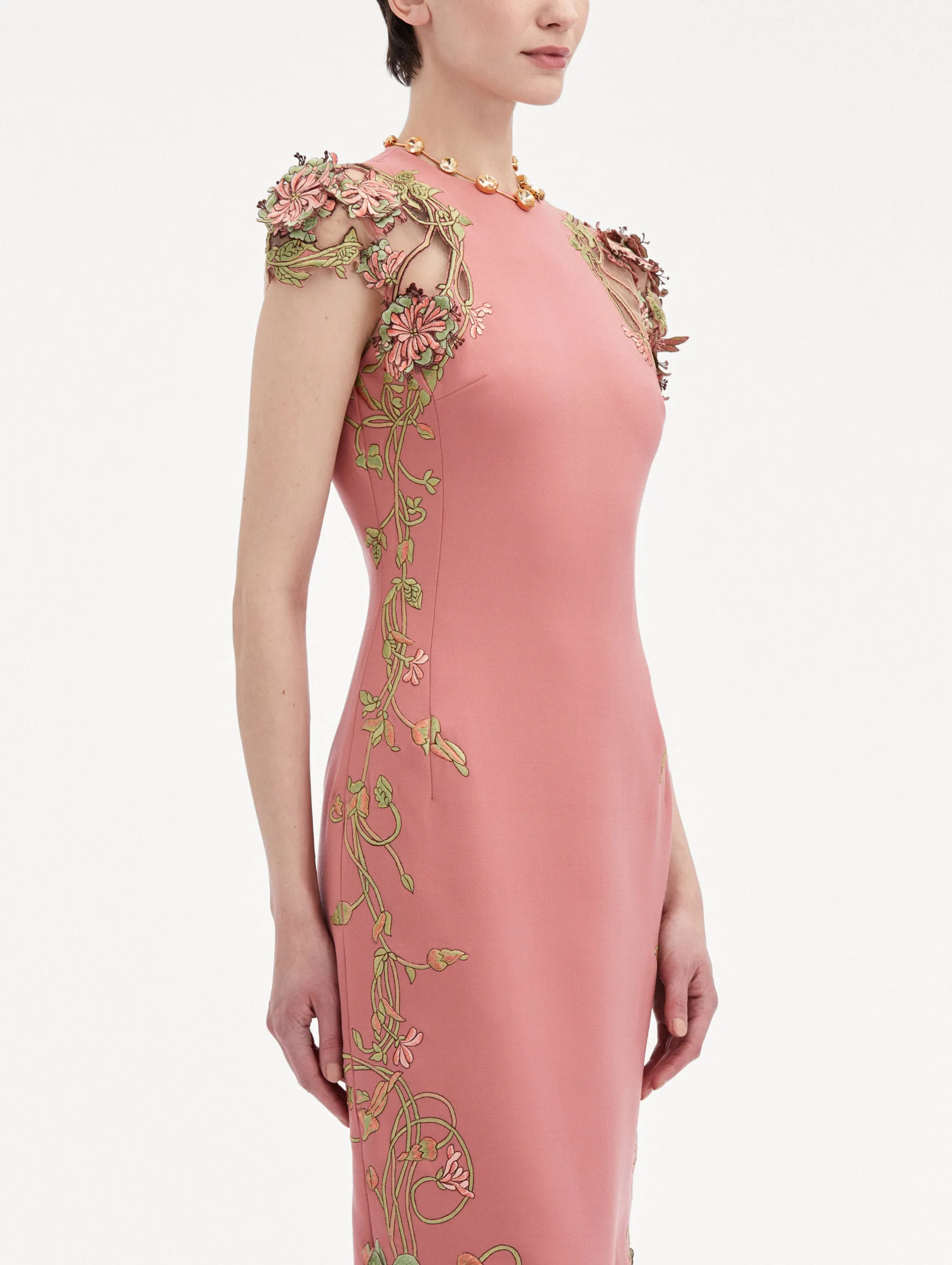 Art Nouveau Pencil Dress