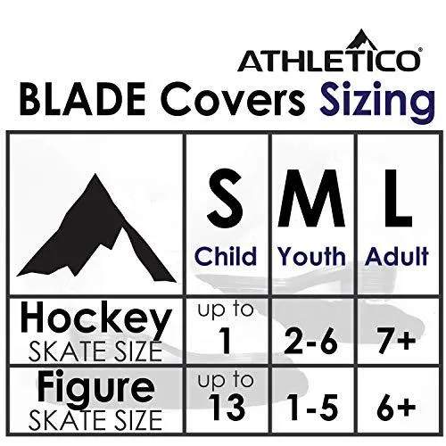 Athletico Ice Skate Blade Covers