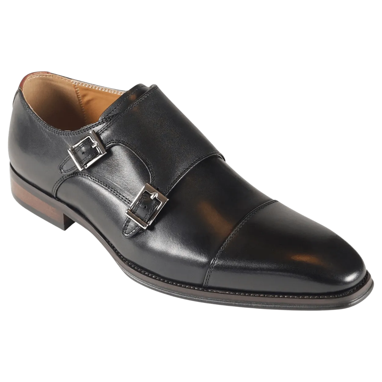 Azor Lombardy Double Monk Shoes