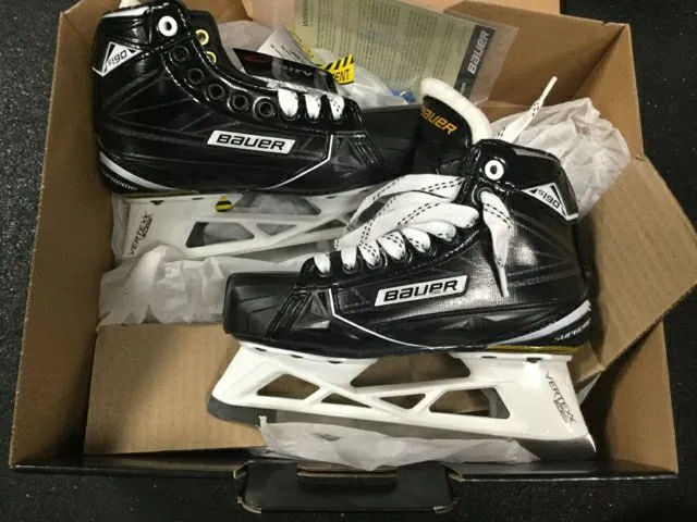 Bauer Supreme S190 Jr. Skate Size 3 EE New Hockey Goalie Skates