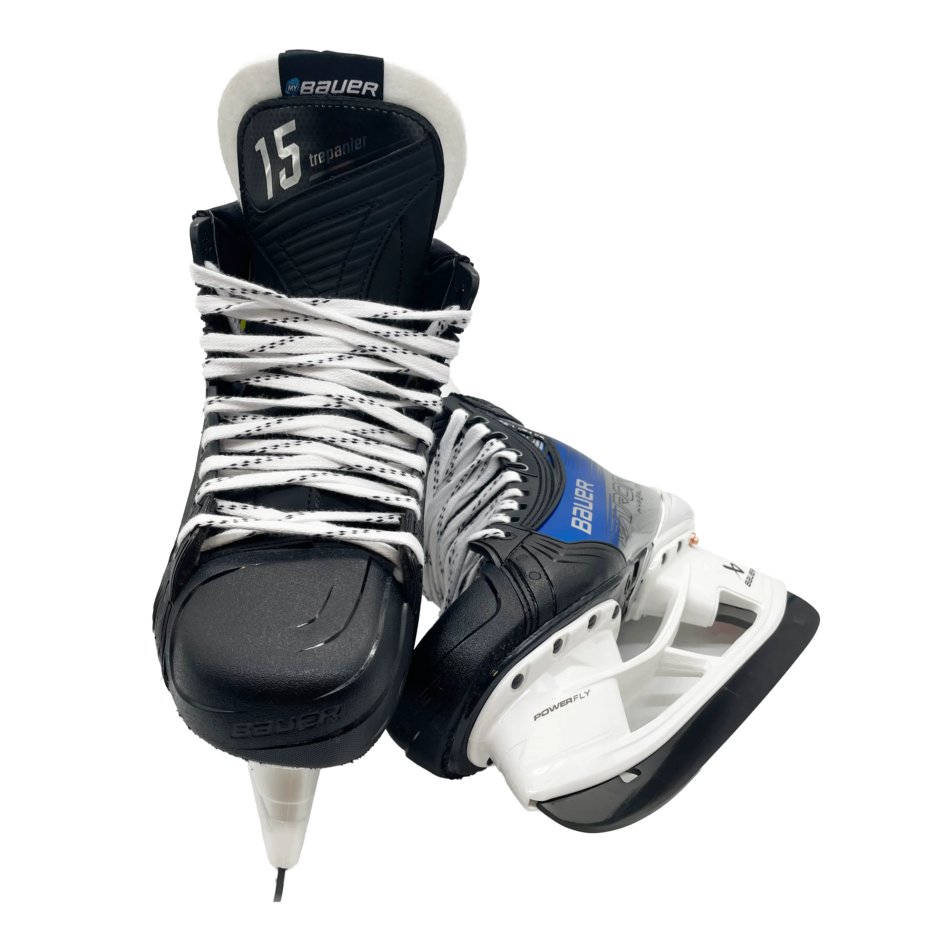 Bauer Vapor Hyperlite 2 - Pro Stock Hockey Skates - Size 8D (Blue)