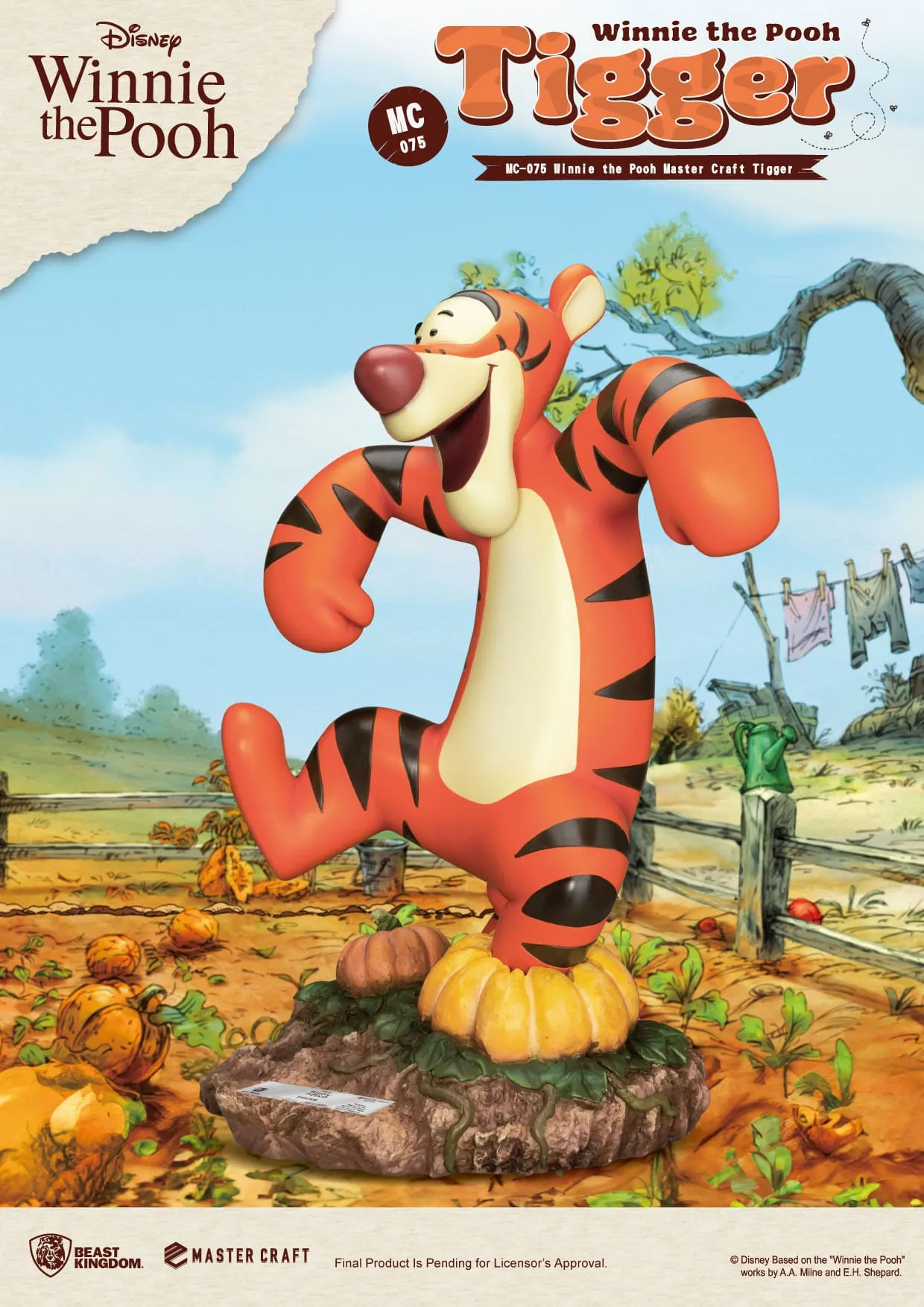 Beast Kingdom Disney Tigger (Winnie the Pooh) Master Craft Statue