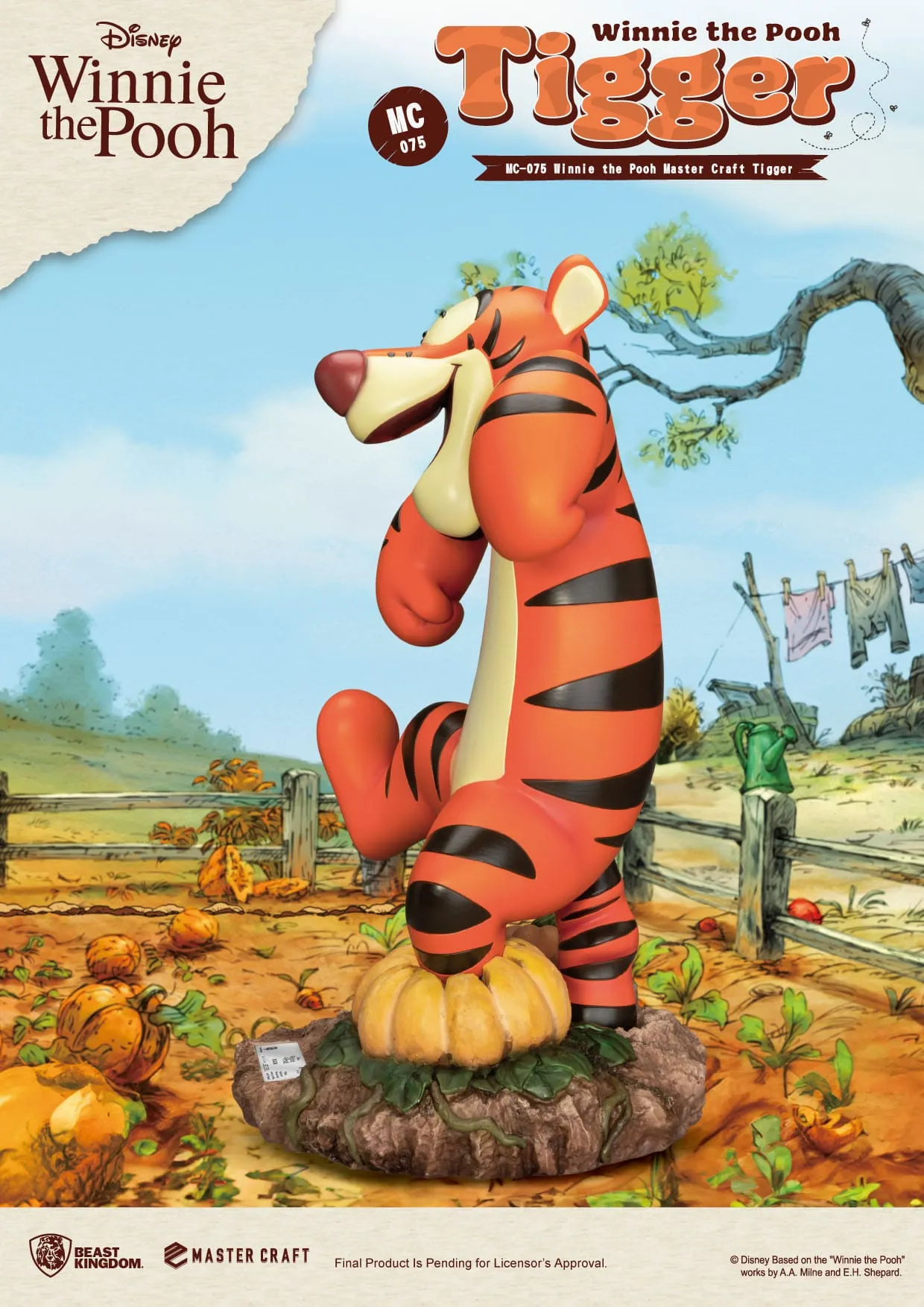 Beast Kingdom Disney Tigger (Winnie the Pooh) Master Craft Statue