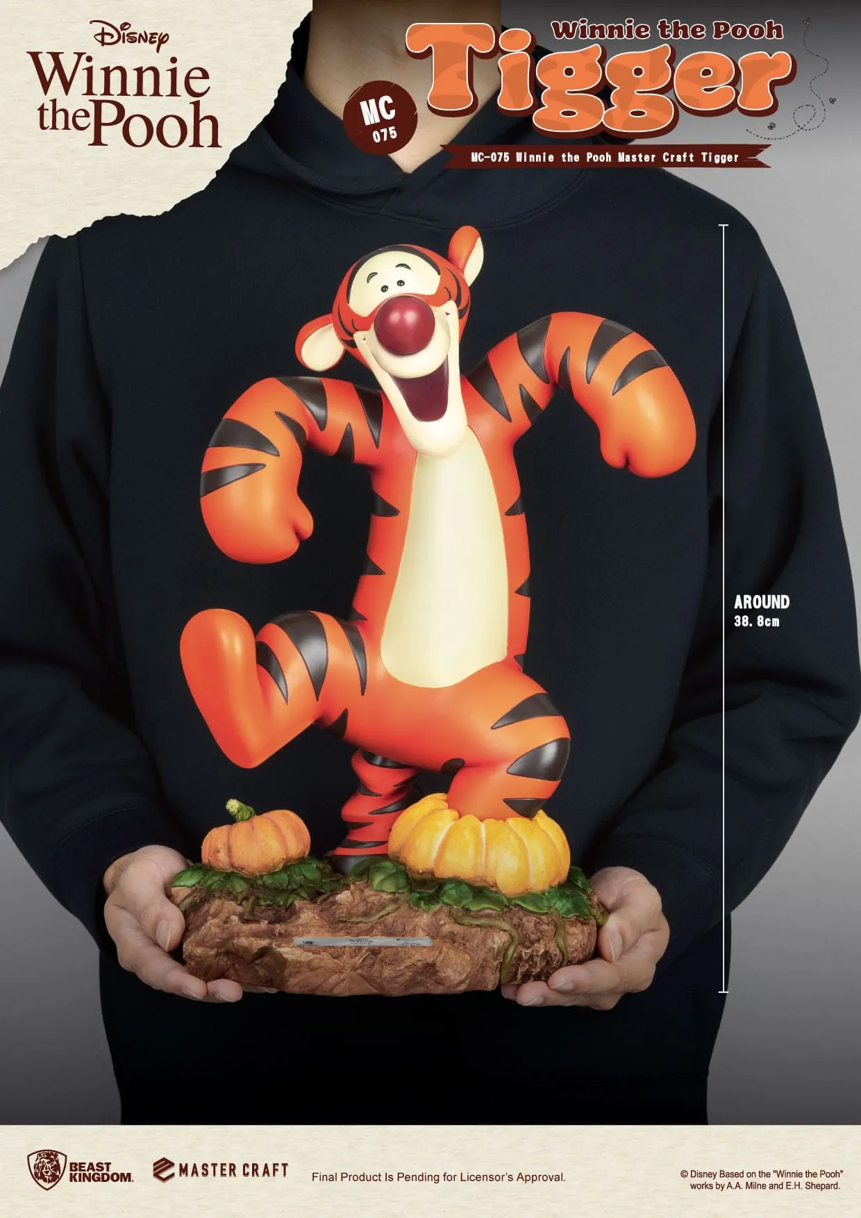 Beast Kingdom Disney Tigger (Winnie the Pooh) Master Craft Statue