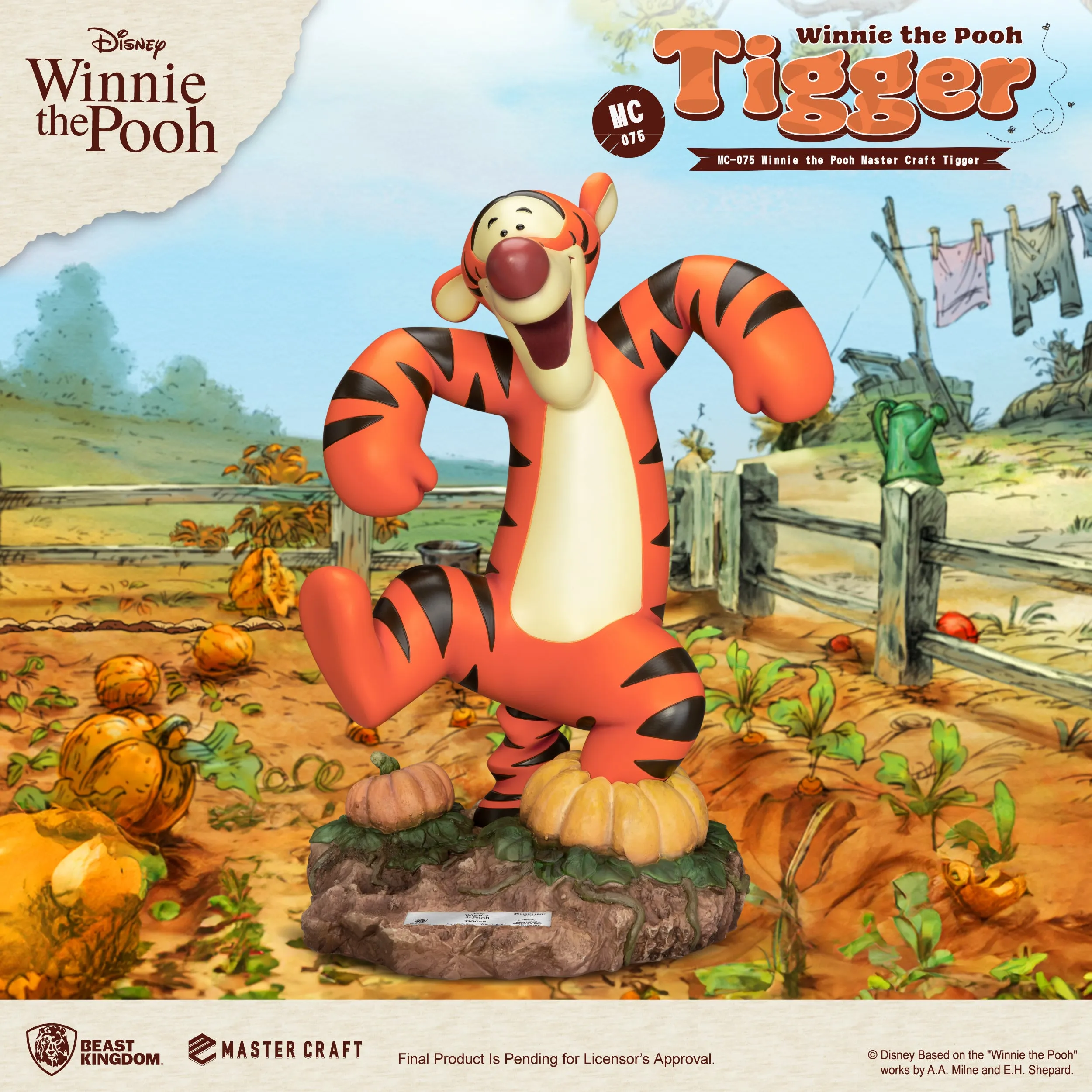 Beast Kingdom MC-075 Winnie the Pooh Master Craft Tigger