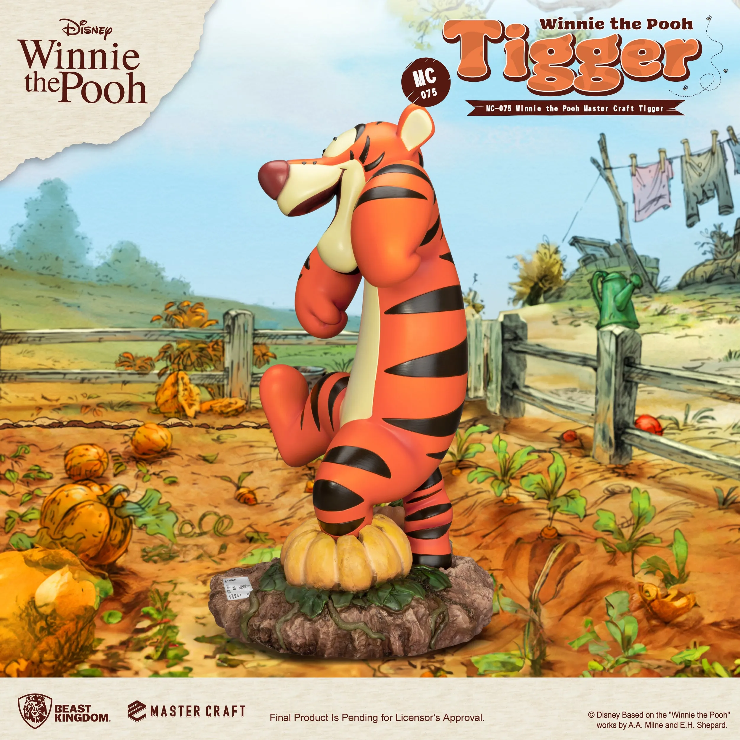 Beast Kingdom MC-075 Winnie the Pooh Master Craft Tigger