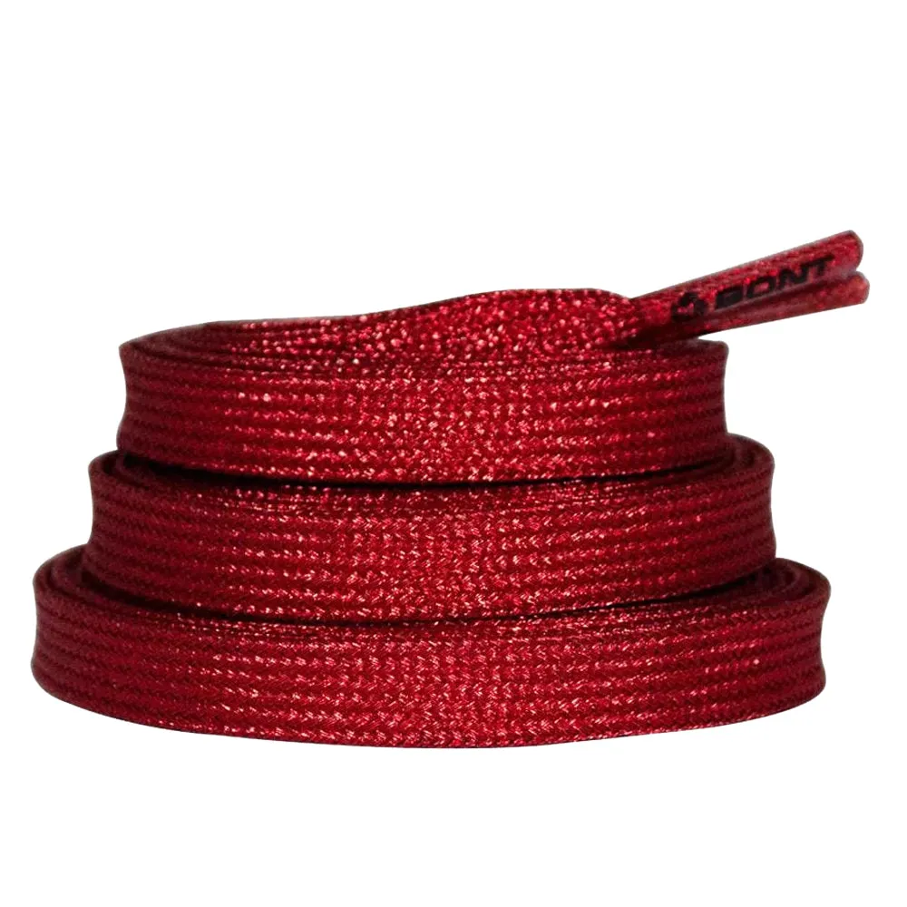 Bont Shimmer Waxed Lace Very Cherry Red 8mm