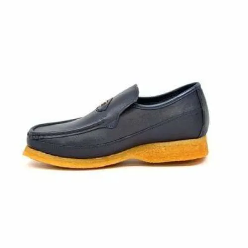 British Walkers Power Men's Navy Leather