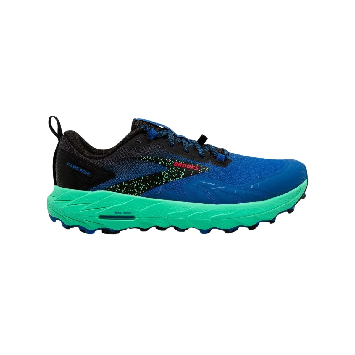 Brooks Cascadia 17 Blue Green Shoes SS24