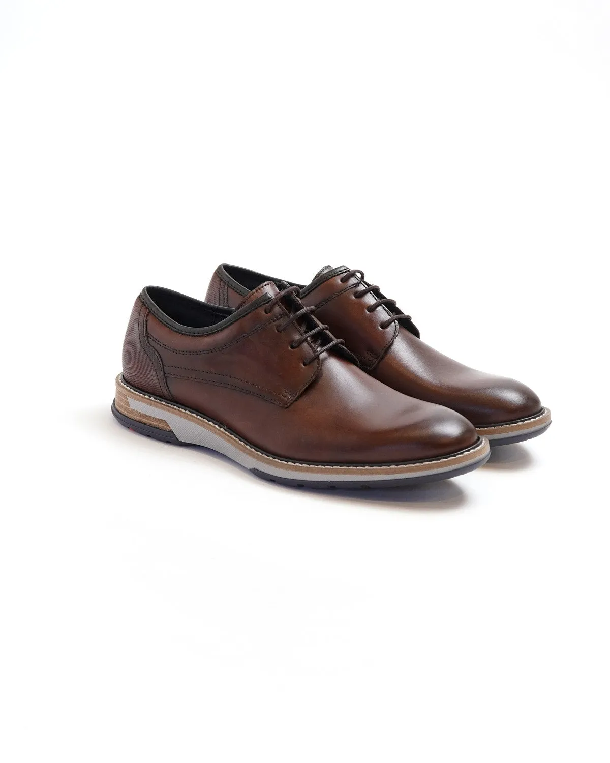 Brown 'Dero' Leather Hybrid Dress Shoes