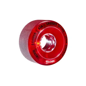 Bruiser Cruiser Wheel 62mm Clear Red