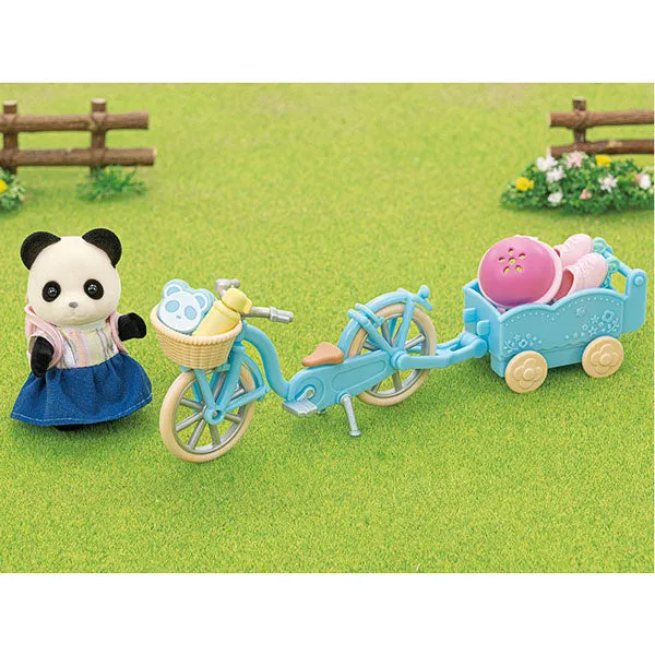 Calico Critters Cycle & Skate Set - Panda Girl