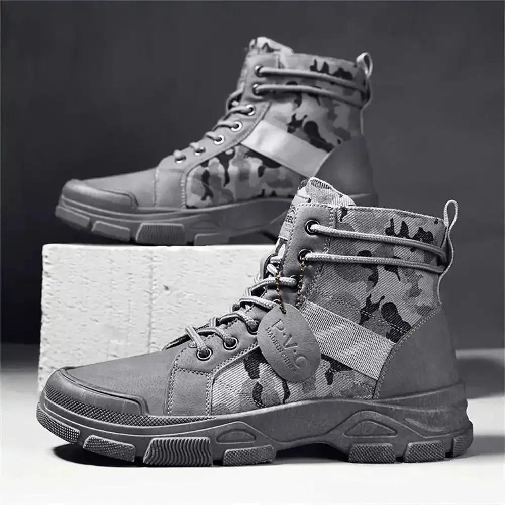 Camouflage High Top Canvas Boots - KA4850 Men's Casual Shoes