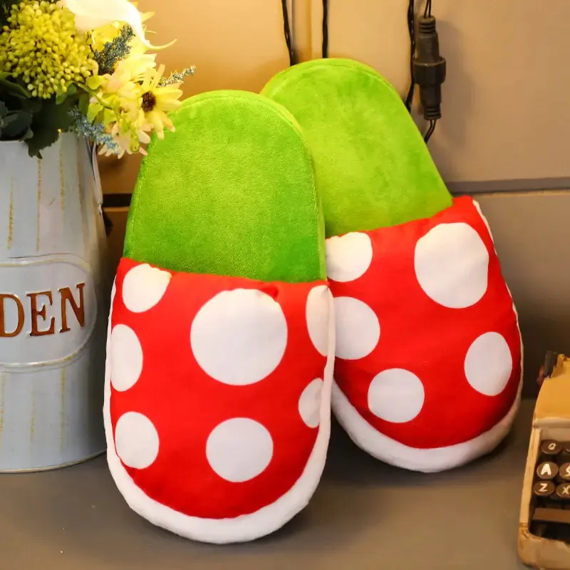 Cannibal Flower Plush Shoes