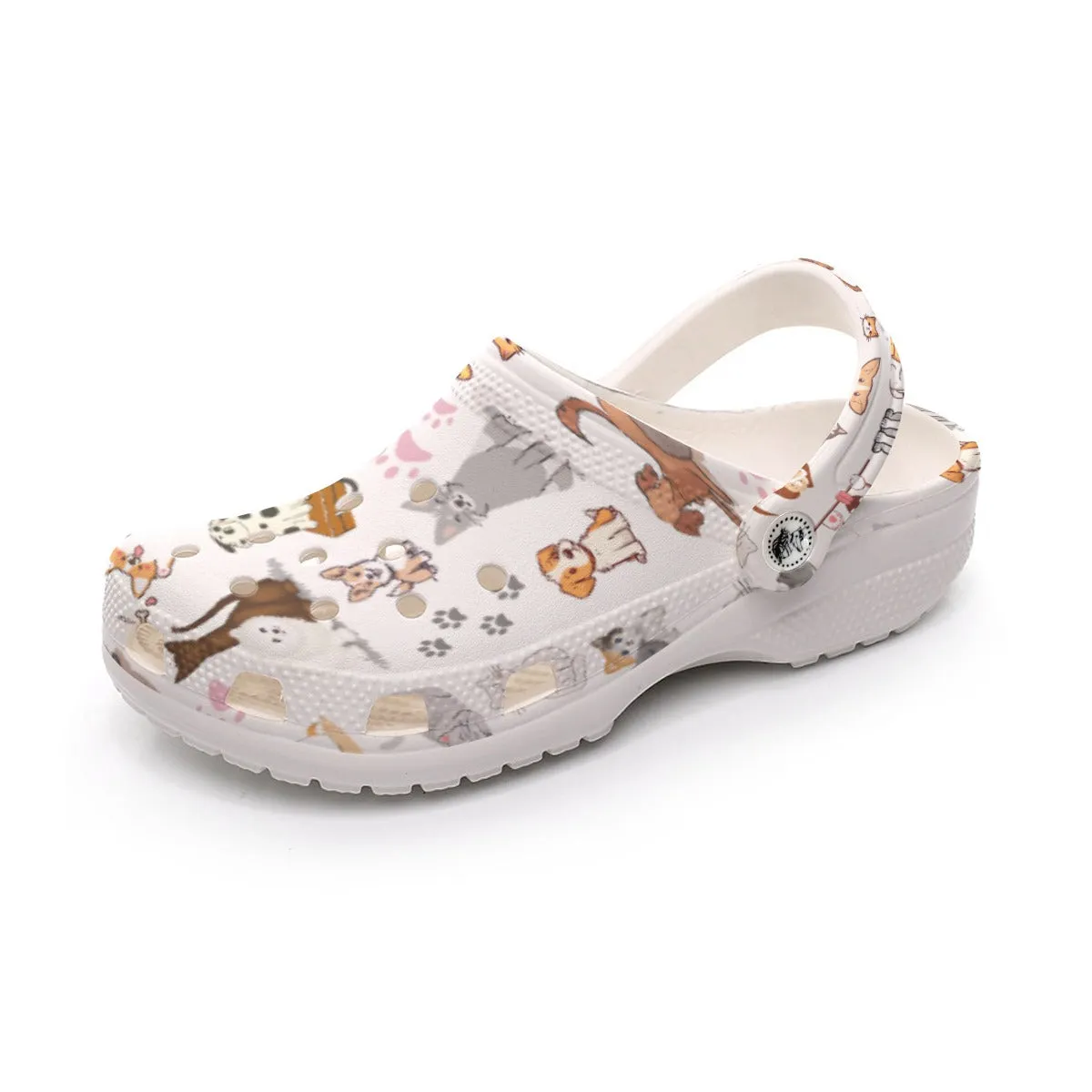 Cats & Dogs White Rubber Shoes up to size 12