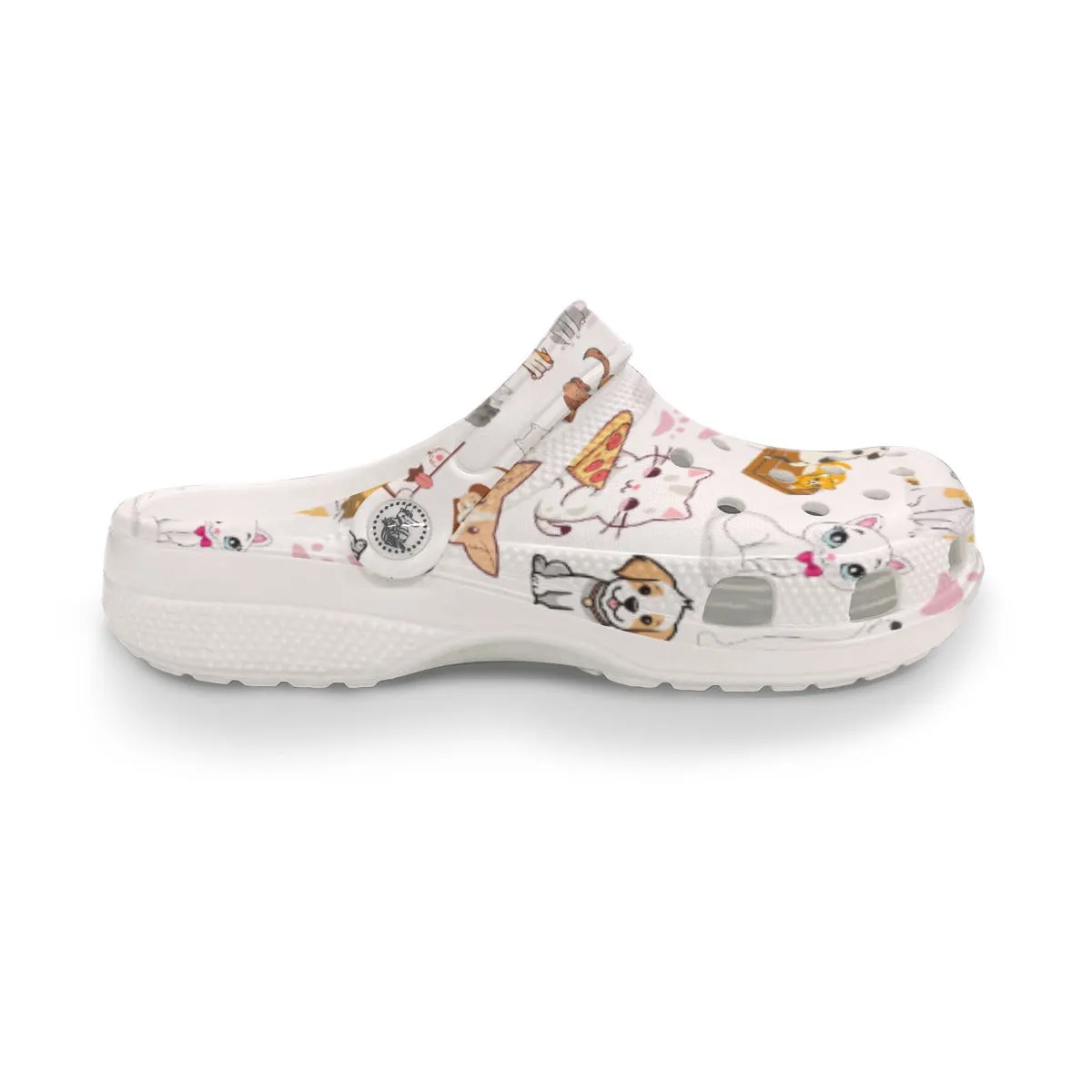 Cats & Dogs White Rubber Shoes up to size 12