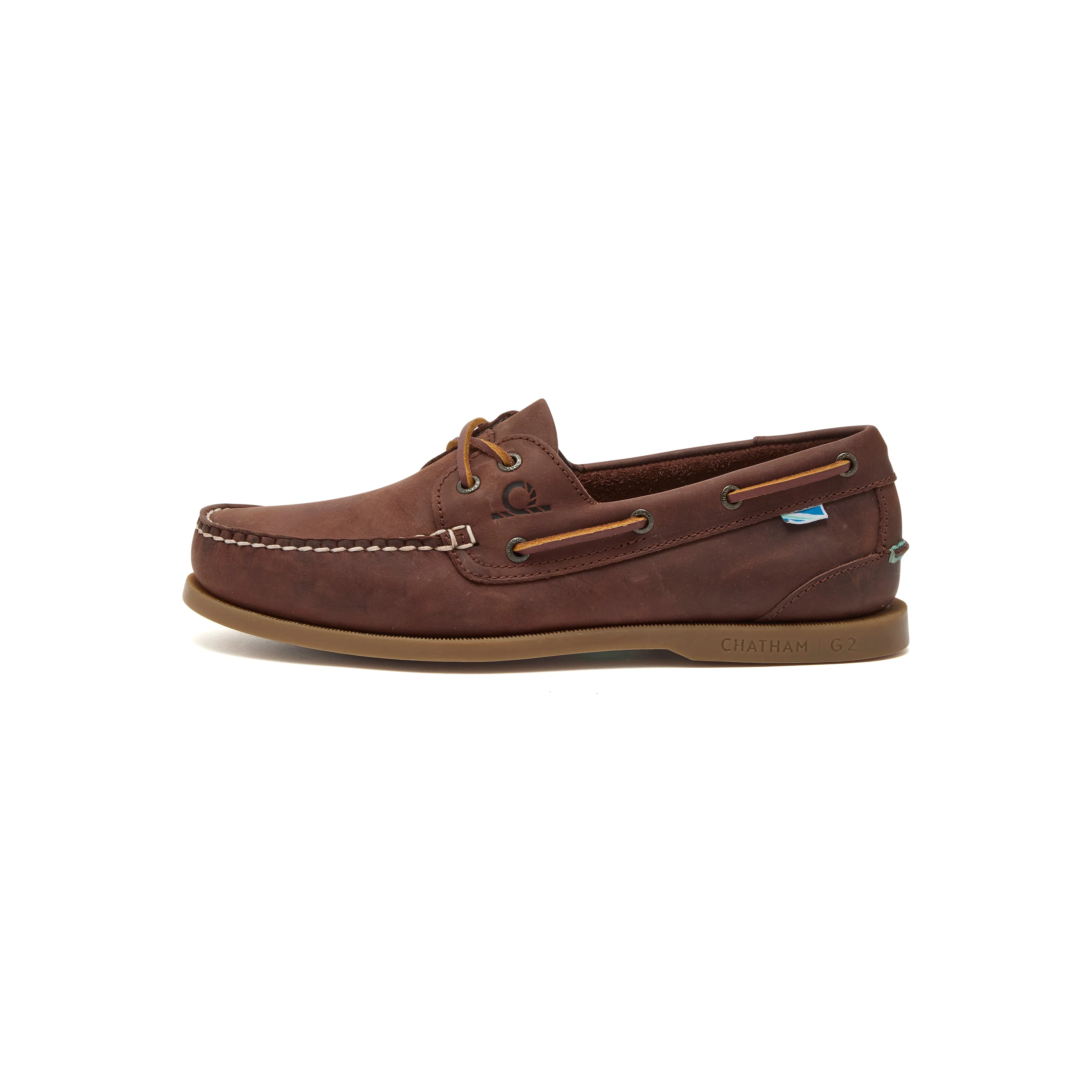 Chatham Men's Deck II G2 Deck Shoes Chocolate