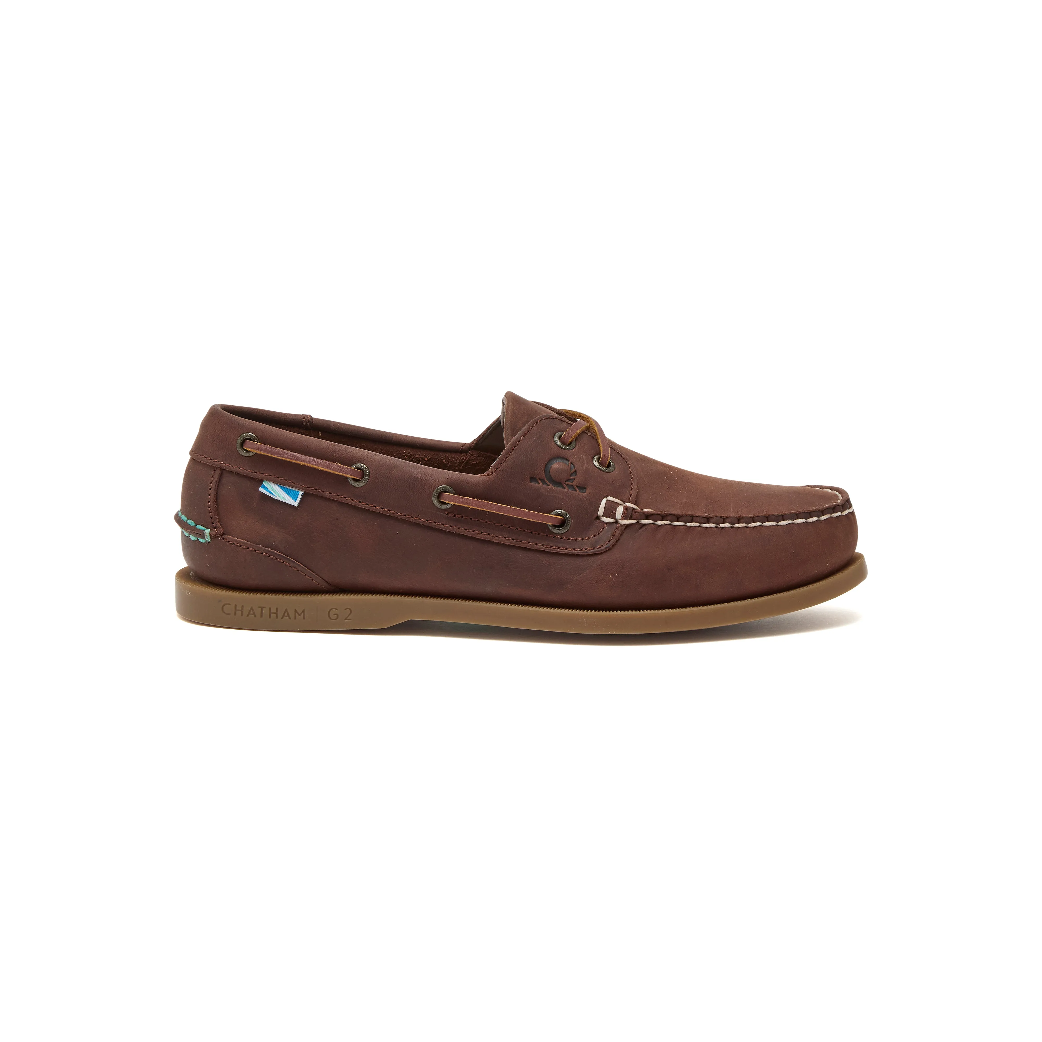 Chatham Men's Deck II G2 Deck Shoes Chocolate