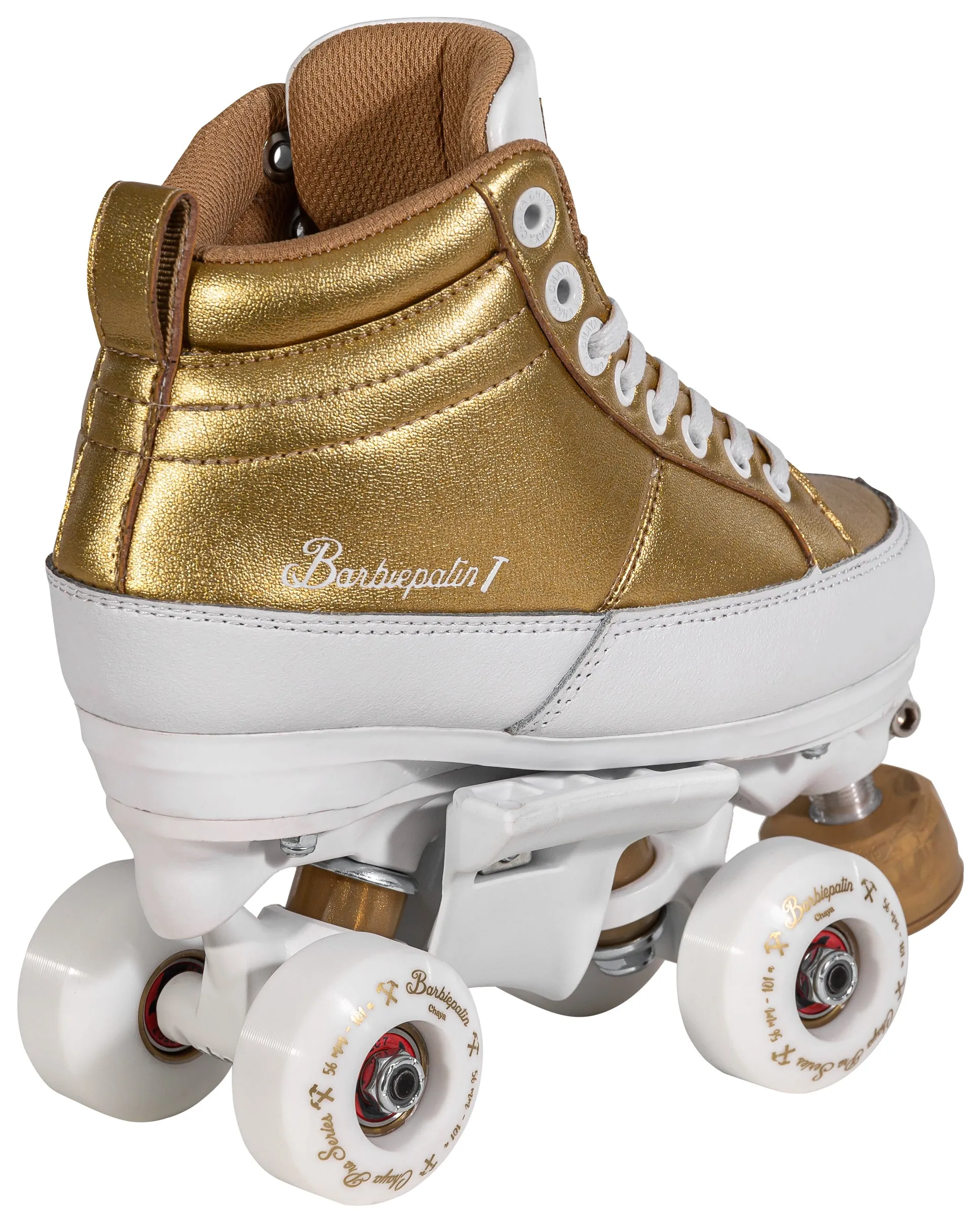 Chaya Kismet Barbiepatin Pro Roller Skates Gold