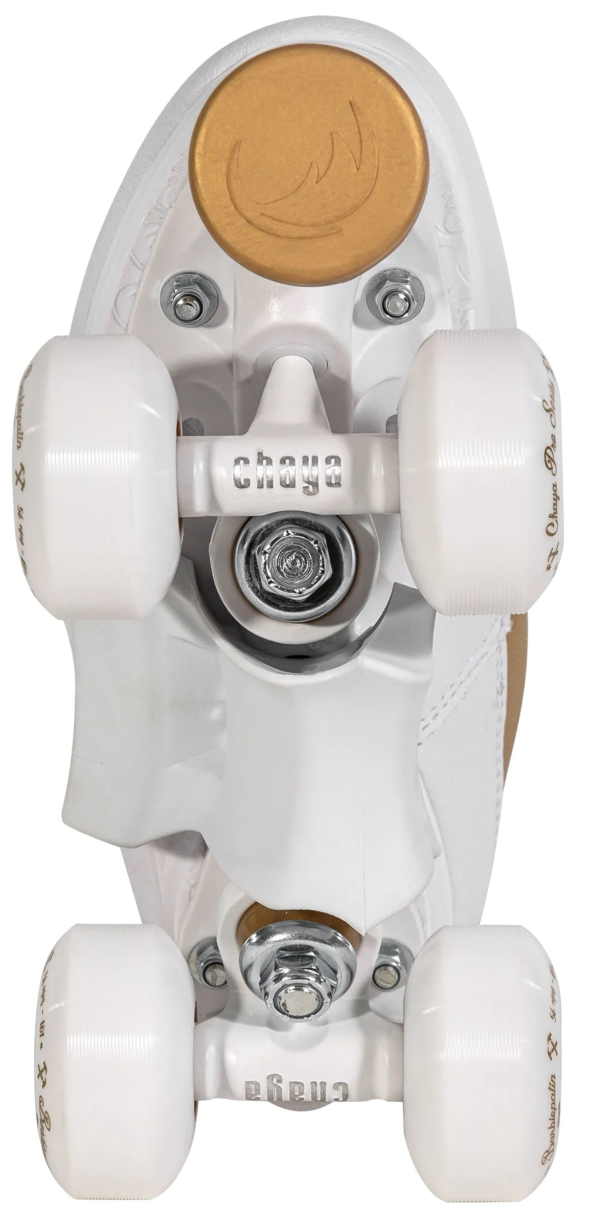 Chaya Kismet Barbiepatin Pro Roller Skates Gold