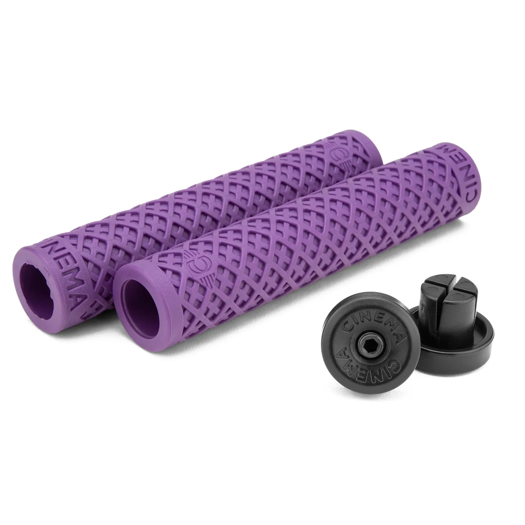 Cinema BMX Interlace Grips - Purple