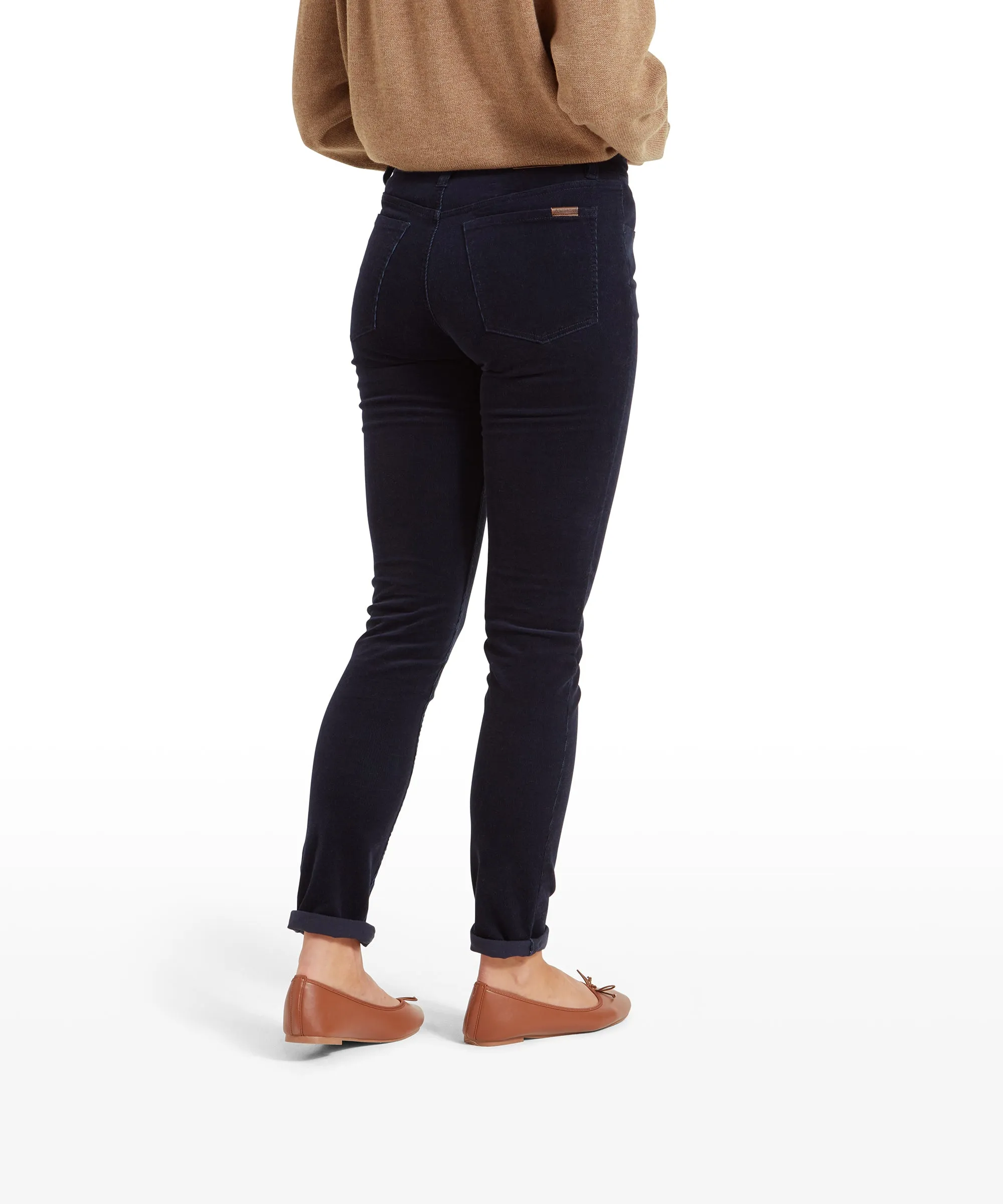 Clover Cord Jeans - Navy