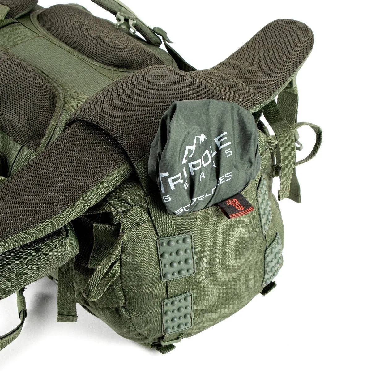 Colonel Series Rucksack   Detachable Day Pack & Rain Cover - 95 Litres - Army Green