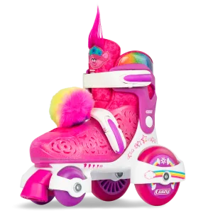 Crazy Klip Klop Adjustable Roller Skates Trolls Poppy (J11-1)