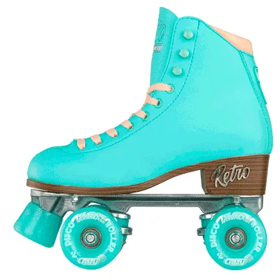 Crazy Retro Roller Teal - Adult