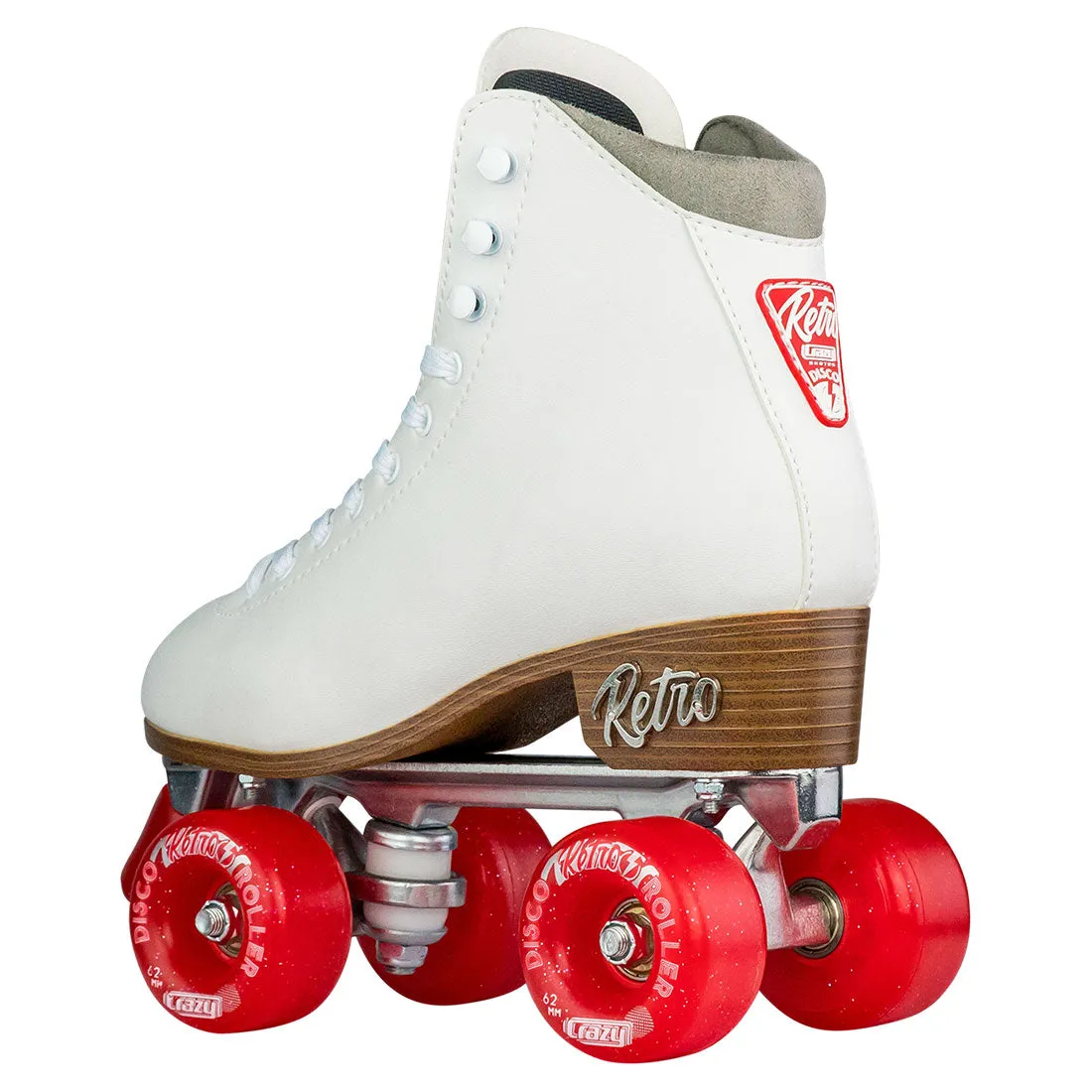 Crazy Retro Roller White - Adult