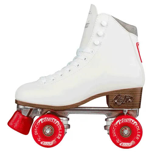 Crazy Retro Roller White - Adult