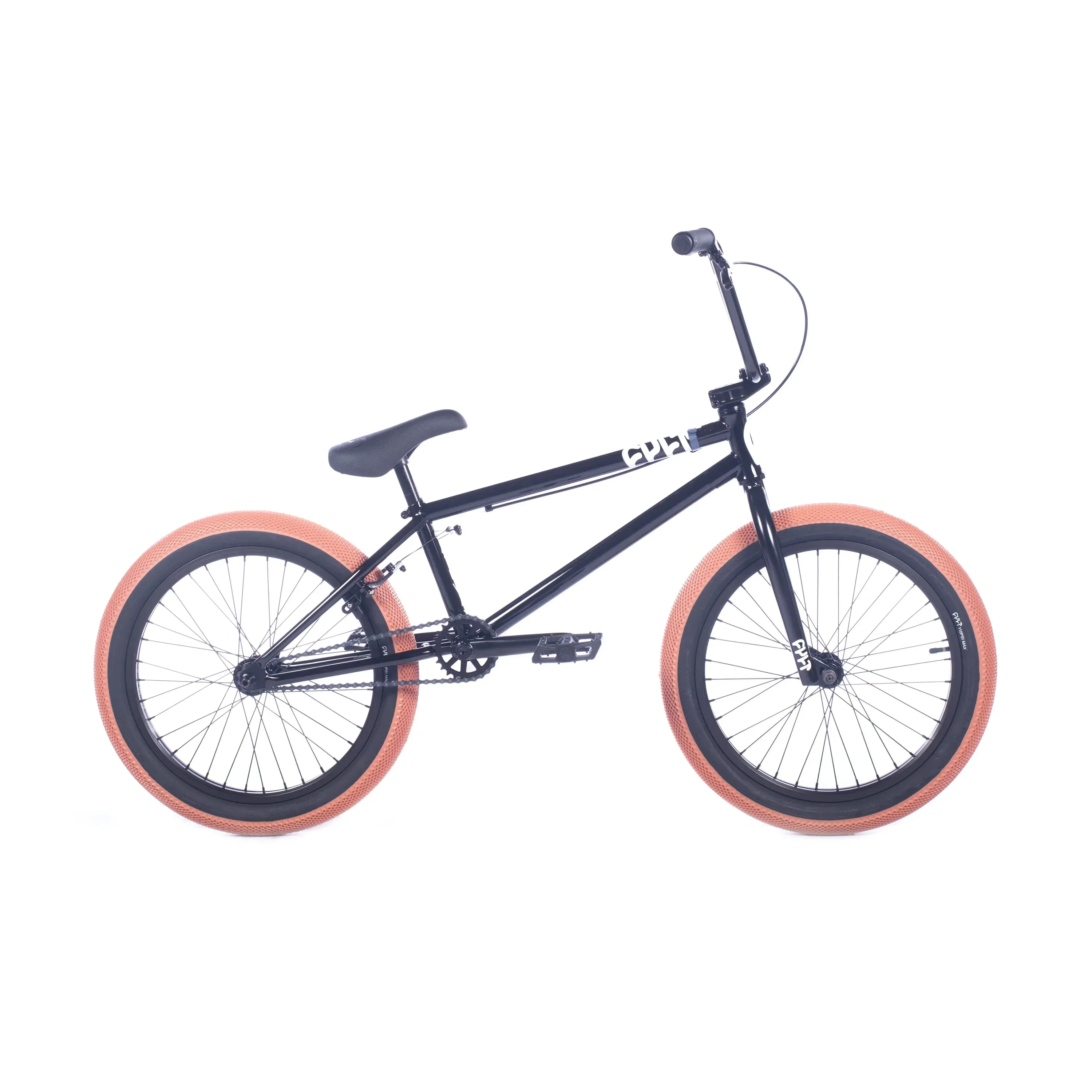 Cult Gateway 20.5″ Complete BMX Bike - Black/Gum Tires