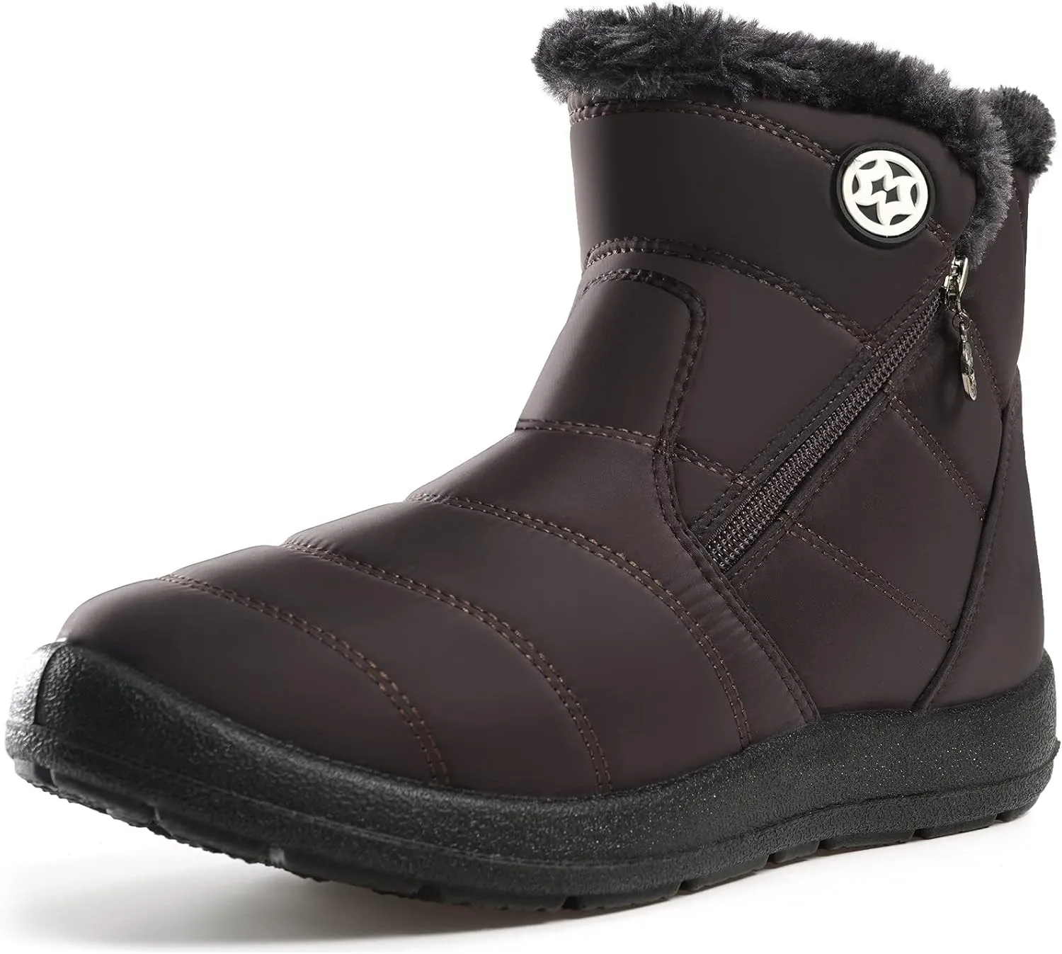 Damen Winterstiefel Wasserdicht Warm gefütterte Schneestiefel Winterschuhe Winter Kurzschaft Stiefel Boots Schuhe