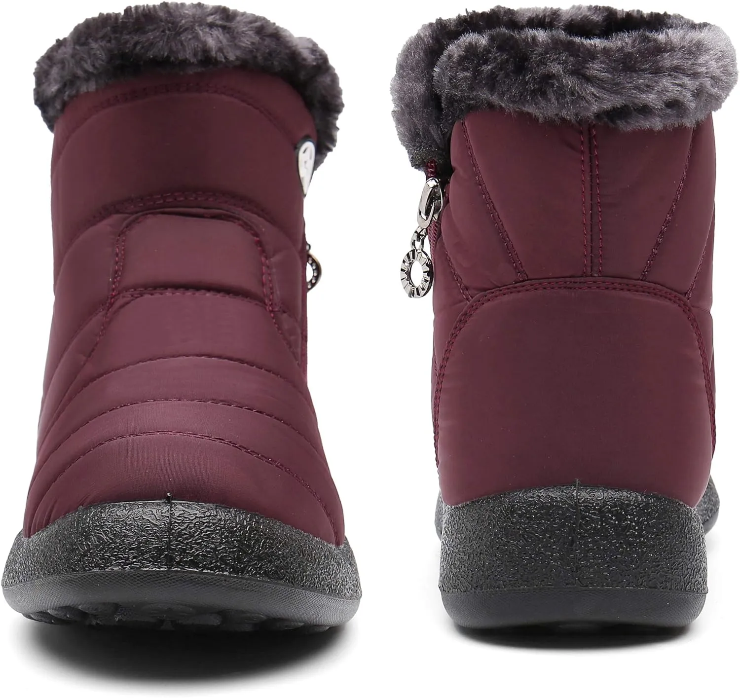 Damen Winterstiefel Wasserdicht Warm gefütterte Schneestiefel Winterschuhe Winter Kurzschaft Stiefel Boots Schuhe