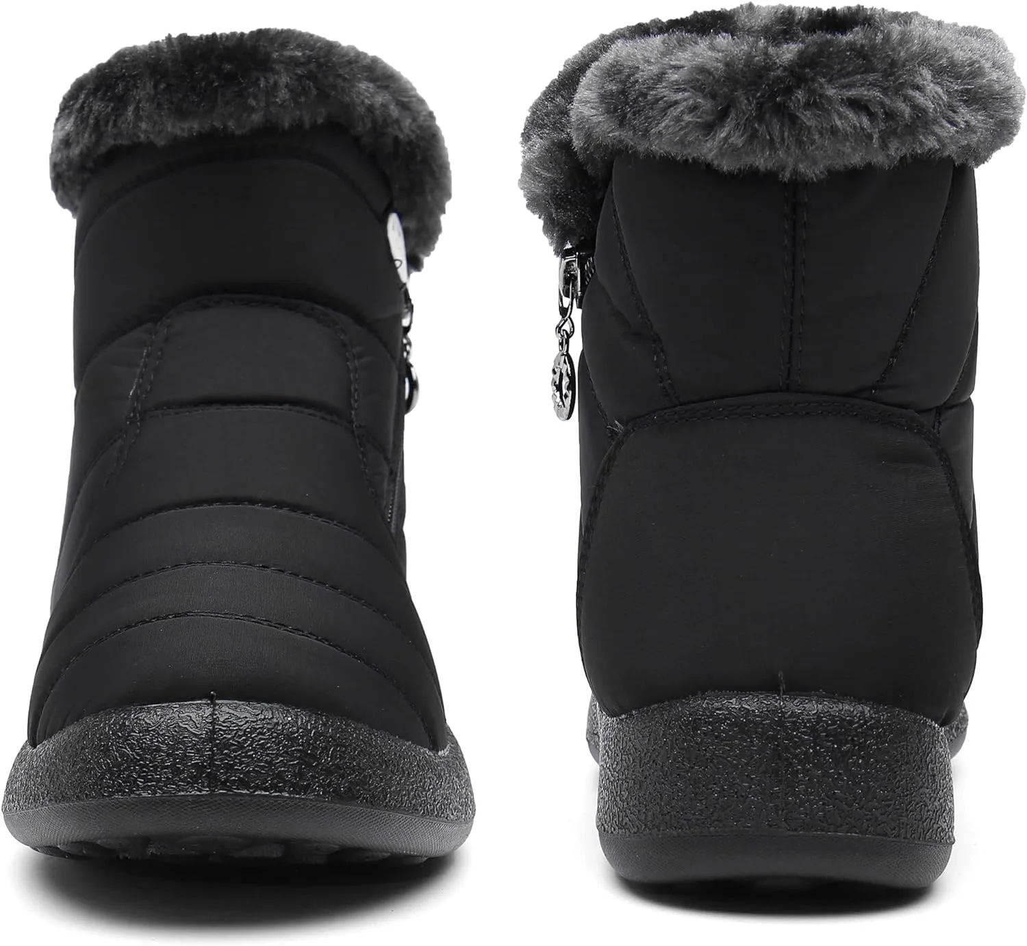 Damen Winterstiefel Wasserdicht Warm gefütterte Schneestiefel Winterschuhe Winter Kurzschaft Stiefel Boots Schuhe