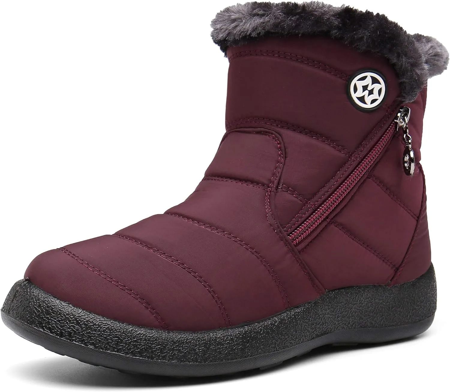 Damen Winterstiefel Wasserdicht Warm gefütterte Schneestiefel Winterschuhe Winter Kurzschaft Stiefel Boots Schuhe