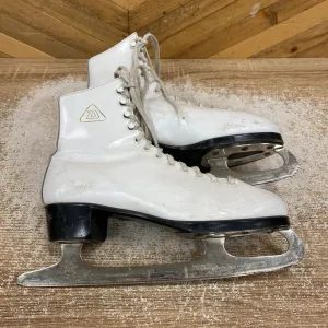 Daoust - Women's Karen Magnussen Ballet Figure Skates: White-women-W7