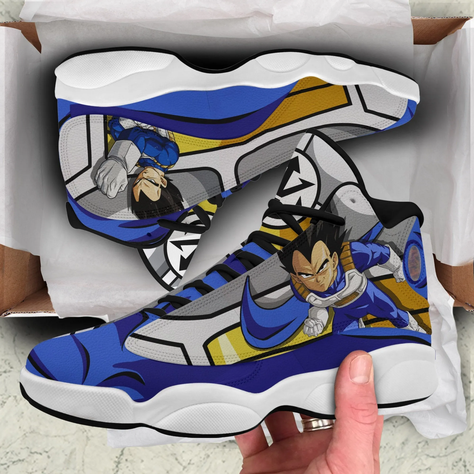 DBZ Vegeta Sneakers Custom Dragon Ball Anime Shoes