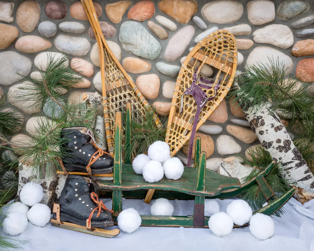 Dutch Wooden Ice Skates