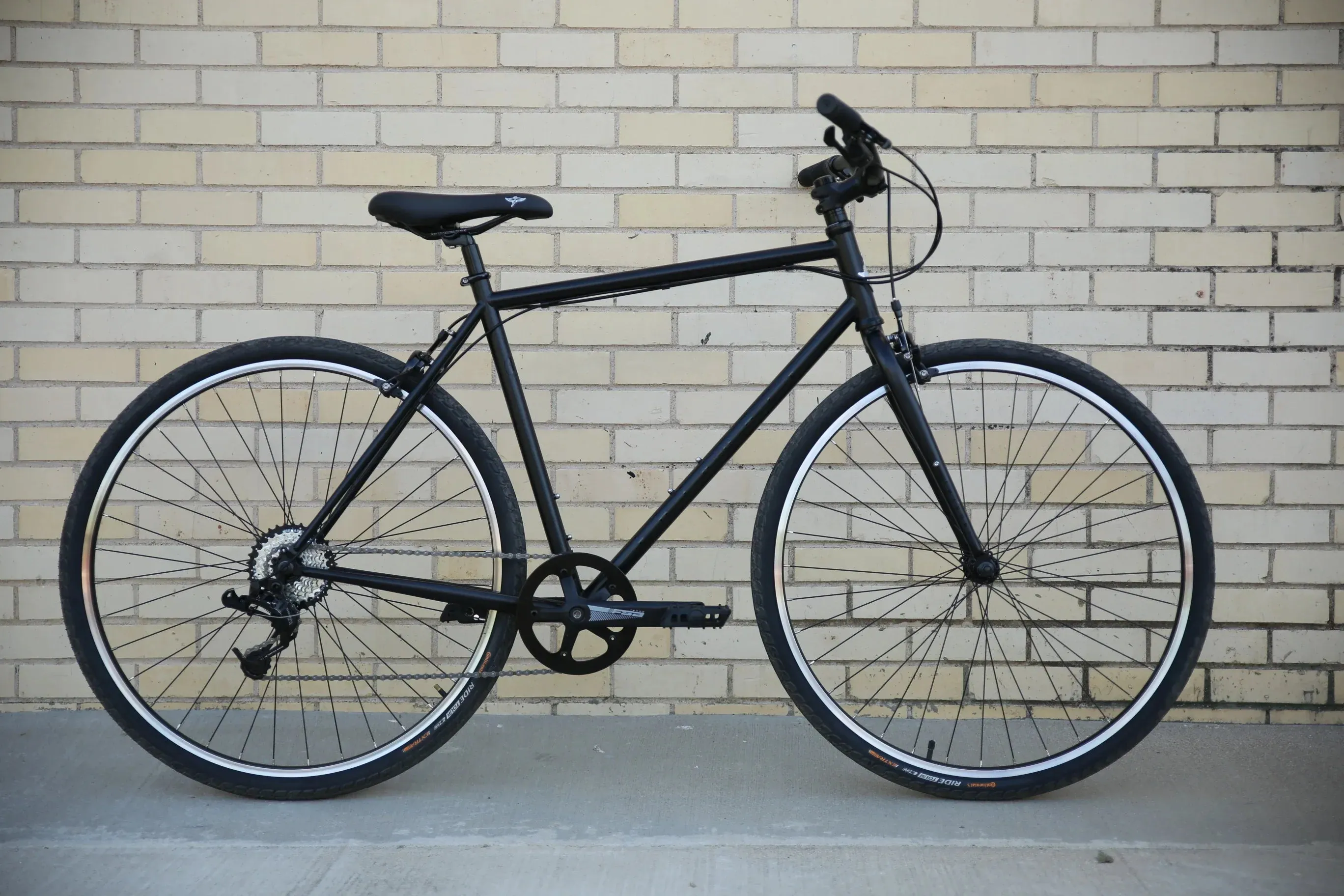 Fairdale Lookfar Complete Cruiser Bike - Matte Black