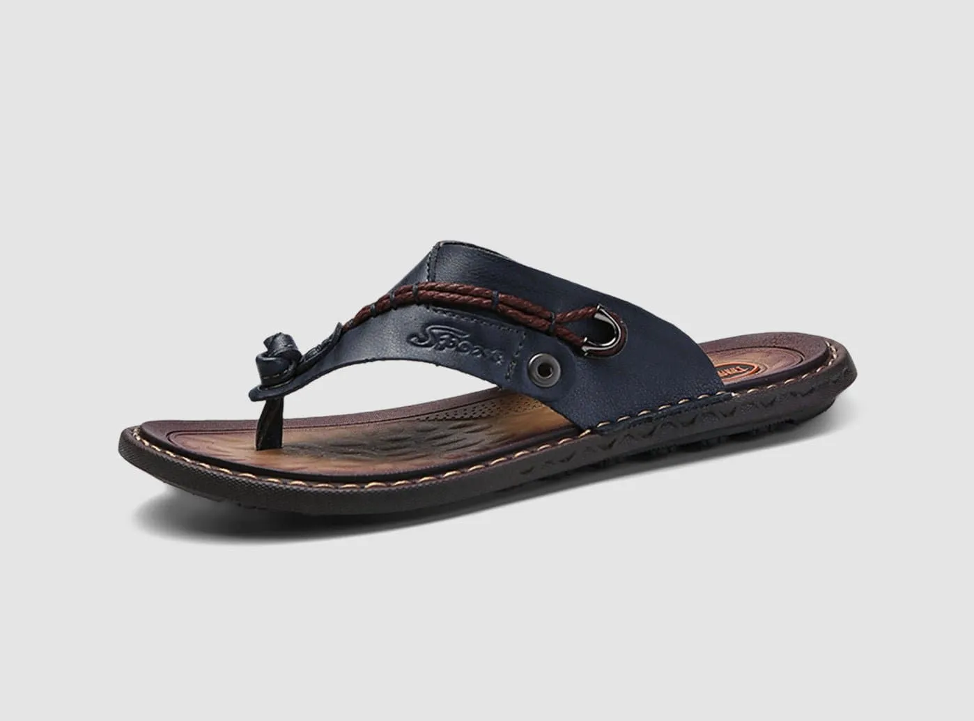 FitVille Herren SandDunes Flip Flops V3